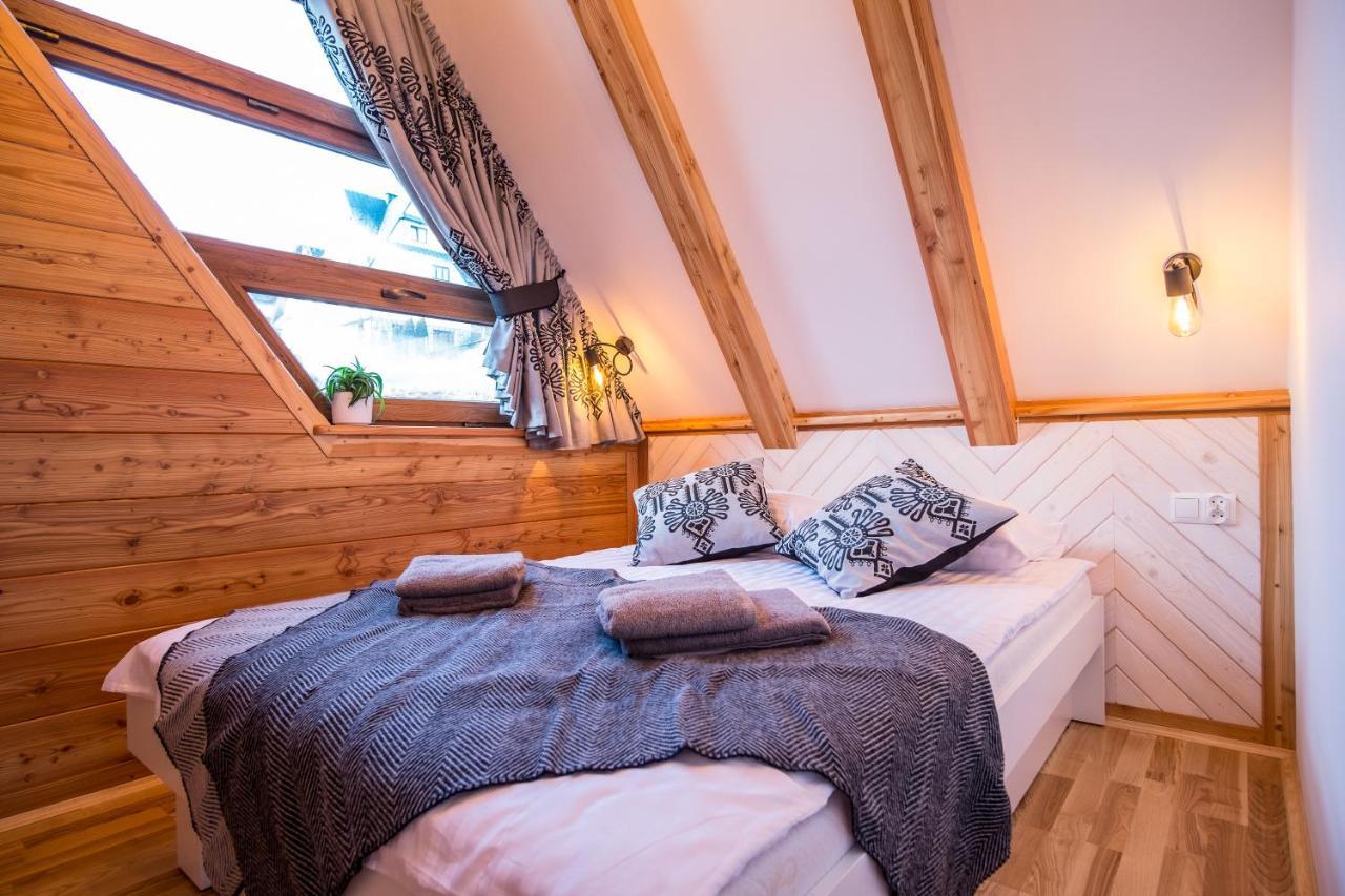 Domek & Apartament Na Ogrodzie Suche Exteriör bild
