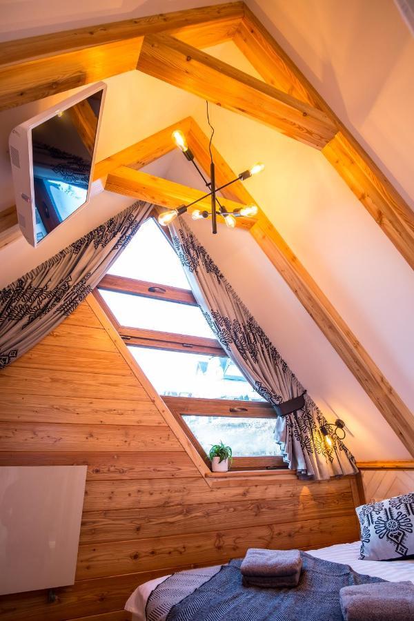 Domek & Apartament Na Ogrodzie Suche Exteriör bild