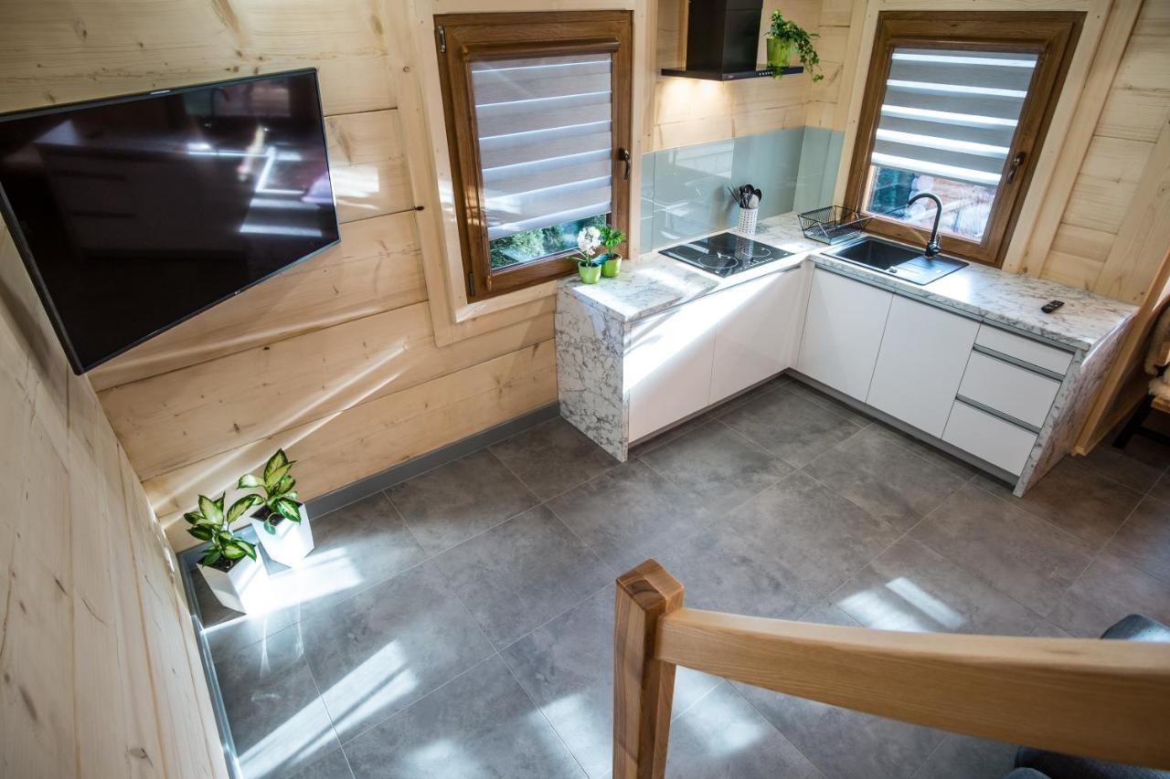 Domek & Apartament Na Ogrodzie Suche Exteriör bild