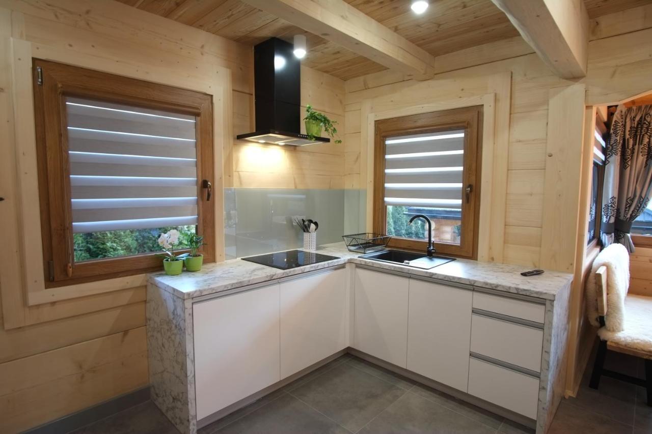 Domek & Apartament Na Ogrodzie Suche Exteriör bild