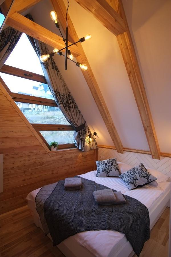 Domek & Apartament Na Ogrodzie Suche Exteriör bild