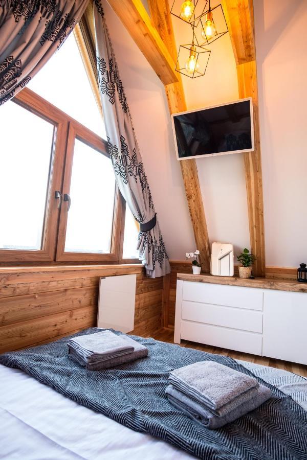 Domek & Apartament Na Ogrodzie Suche Exteriör bild